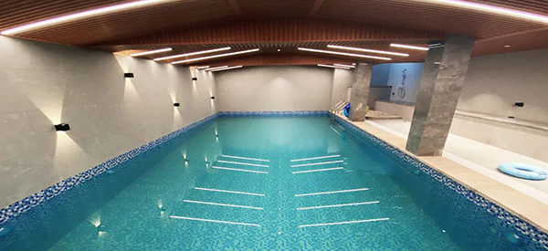 Basement pool, irresistible comfort!