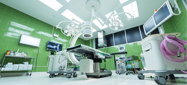 How does the hospital conduct moisture and dehumidification?