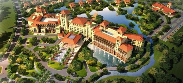 Villa moistureproof installs case | yueyang dongting lake international mansion